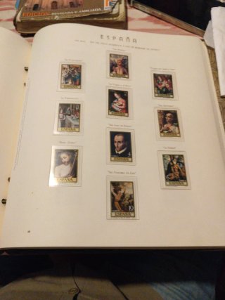 Colección Sellos España Año 1970 completo