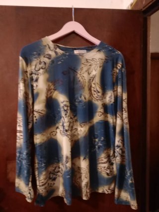 Camiseta Manga Larga Estampada