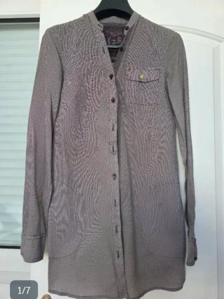 Camisa larga Pull&Bear talla M