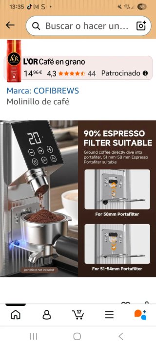 Molinillo cafe Eléctrico
