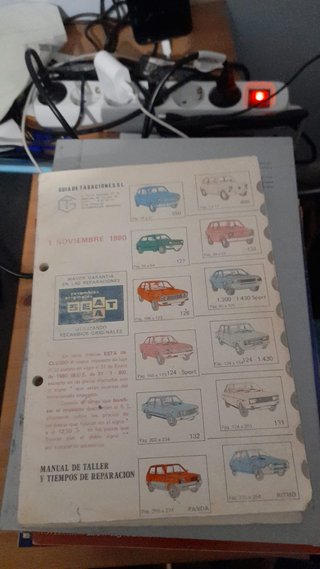 Manual de Taller SEAT 1980