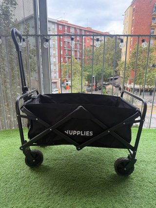 Carrito de transporte Jupplies negro