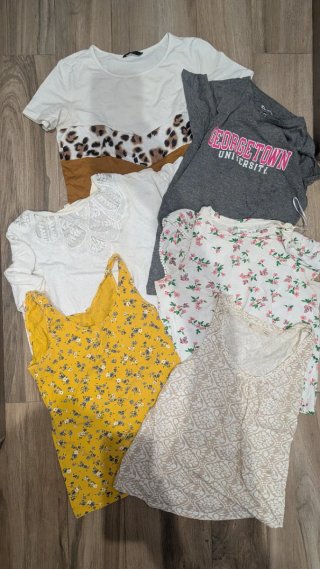 Lote 6 camisetas mujer