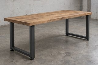 Mesa Industrial de Madera Maciza 200cmx90cm