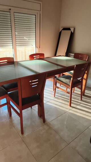 Mesa de Comedor con 6 Sillas