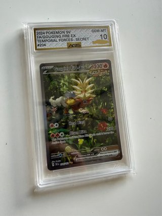Carta Pokémon Gouging Fire ex AGS 10