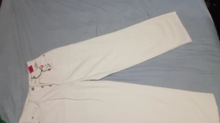 Pantalón Blanco Zara Talla S