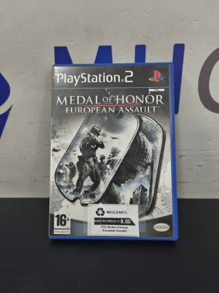 PS2 Medal Of Honor European Assault