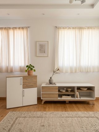 Set de Muebles de Salón Blanco y Madera + Envio