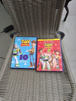 2 Películas DVD Toy Story (Disney)