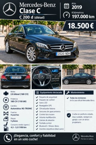 Mercedes-Benz Clase C 2019