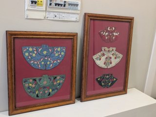 2 Cuadros con Capas de Torero en Miniatura