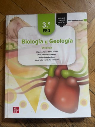 Biología y Geología, 3º ESO