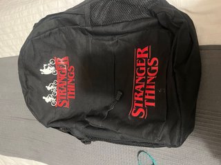 Mochila Stranger Things Negra