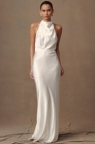 Vestido de Noche Meshki Blanco