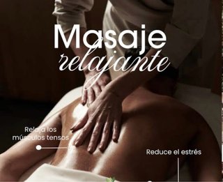 Masaje de relajación a domicilio