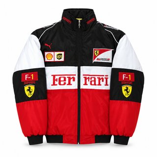 Chaqueta Ferrari F1 Roja/Blanca
