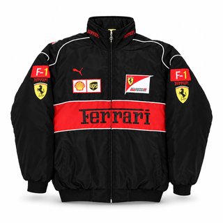 Chaqueta Ferrari F1 Negra/Roja