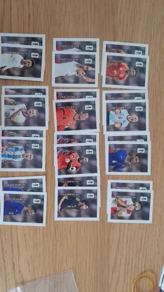 Lote de 24 Cromos Mundial Coca-Cola Panini