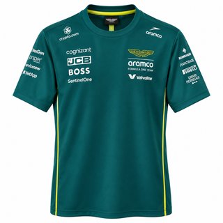 Camiseta Aston Martin F1 Racing Verde M/L EU V-36