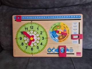Reloj Calendario Educativo Goula
