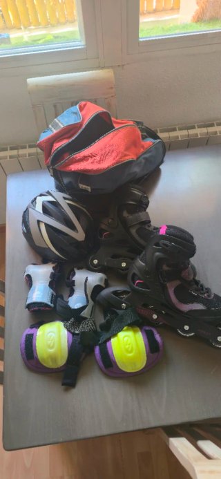 Patines en linea Pack Patinaje Oxelo (Decathlon)