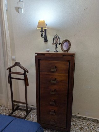 Muebles dormitorio matrimonio, sin colchón