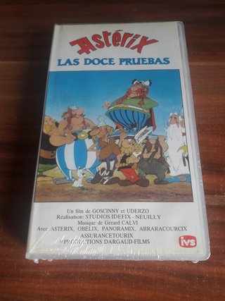 VHS Asterix y las 12 pruebas