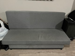 Sofá cama gris