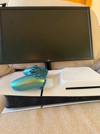 Pack PS5 Slim con Lector, Monitor y Mando