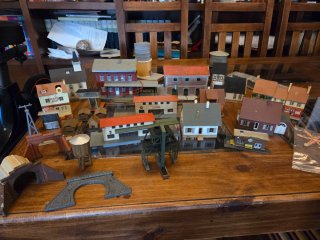 Set de Casas y Accesorios Trenes Escala HO