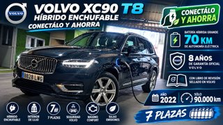 Volvo XC90 T8 HIBRIDO ENCHUFABLE Batería grande