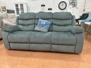 Sofá Reclinable 3 Plazas Gris