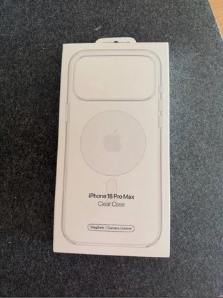 Funda Clear Case para iPhone 18 Pro Max
