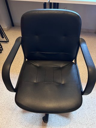 Silla de escritorio negra