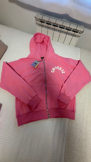 Chaqueta con Capucha Corteiz Rosa