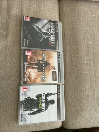 3 Juegos Call of Duty para PS3