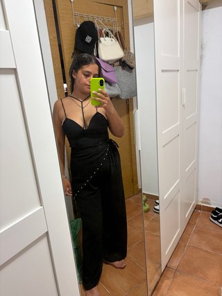 Top Negro con Tirantes Finos
