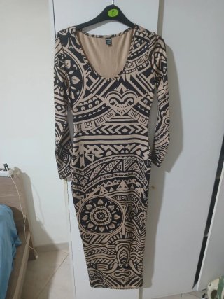 Vestido Shein Estampado Talla S