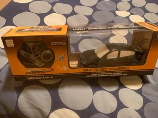 Coche RC 27MHz Amazing Speed 4 canales con luces