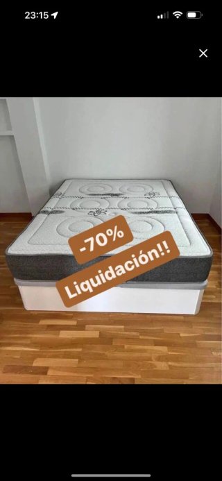 Canapé y colchón