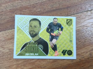Cromo Extra Sticker Oro Jan Oblak