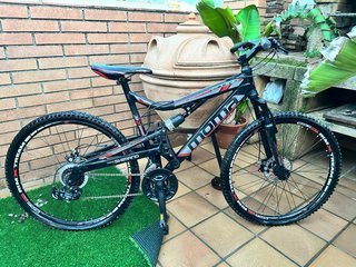 Bicicleta MTB Moma Equinox Doble Suspensión