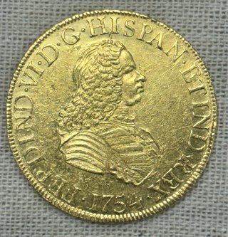 8 ESCUDOS DE FERNANDO VI