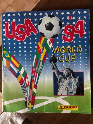 Álbum Cromos Panini USA 94 World Cup (completo)