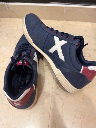 Zapatillas Munich Azul y Blanco