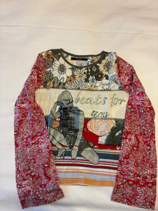 Camiseta manga larga de mujer