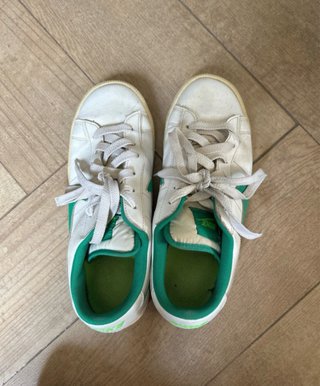 Zapatillas Nike Blancas y Verdes