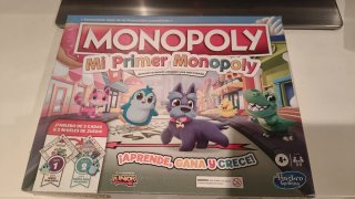 Juego de mesa Mi Primer Monopoly