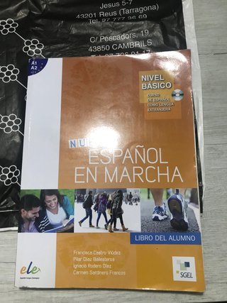 Título: Libro de español A1-A2 – Español en marcha